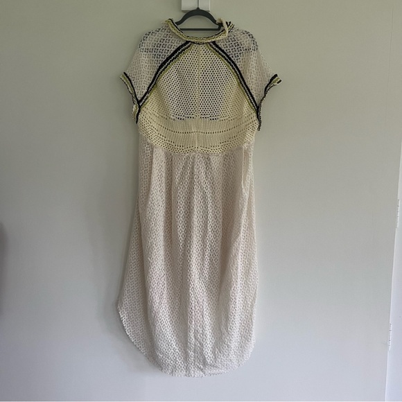 NWT Free People Kelly Crochet Maxi Swim Cover Up Beach Summer Medium JB - Picture 9 of 10